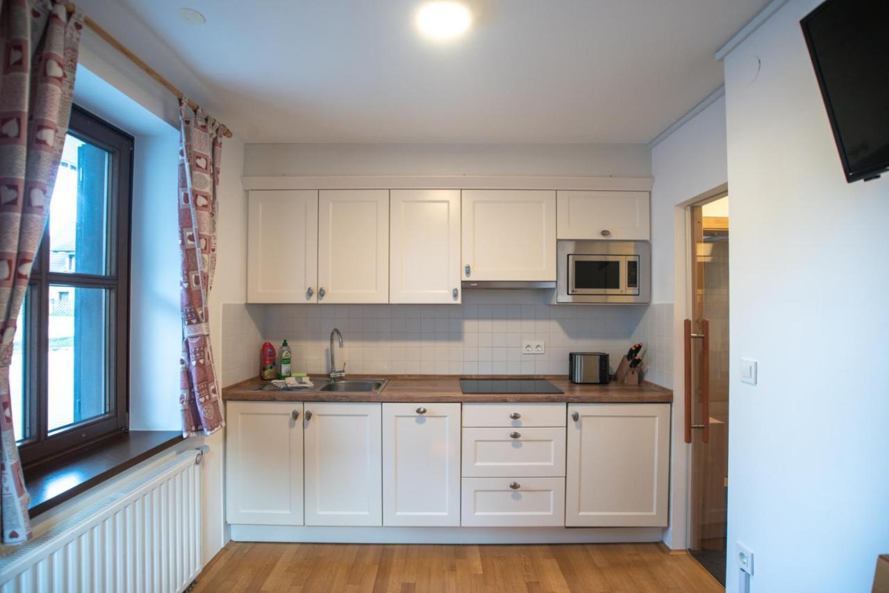 Pritlicni Apartma Hribovc Z Atrijem Kranjska Gora Kültér fotó