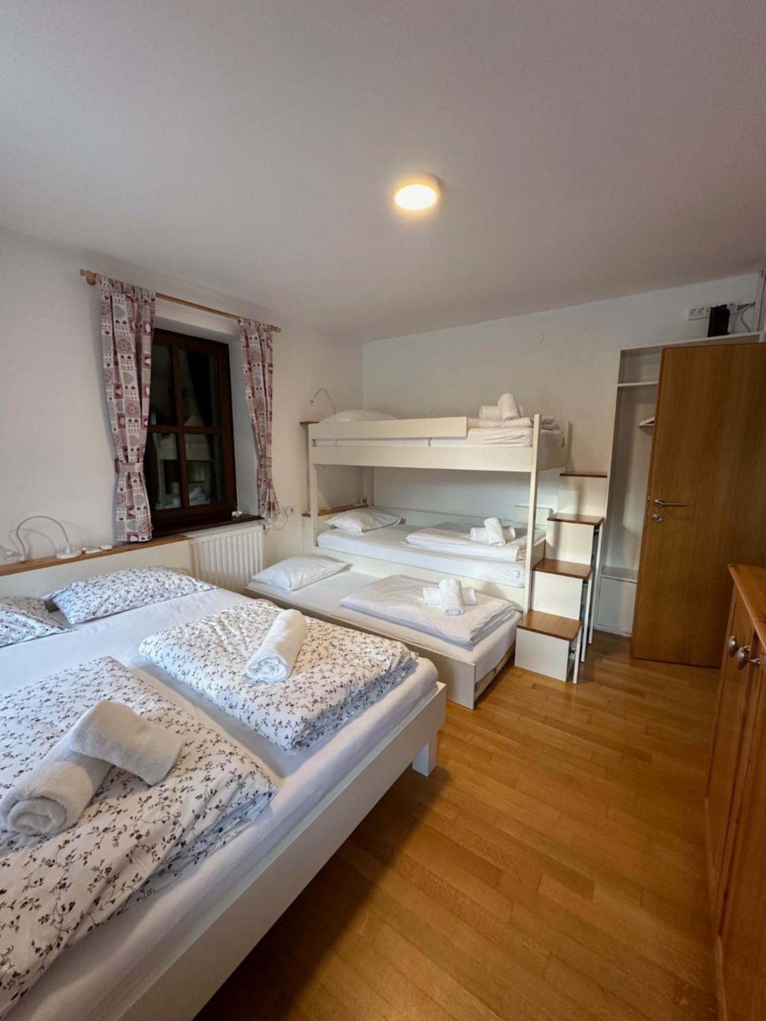Pritlicni Apartma Hribovc Z Atrijem Kranjska Gora Kültér fotó